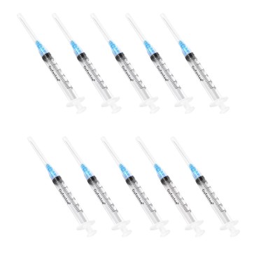 10 x Crowx Syringes 3ml- 1.5 inch Pharmaceutical